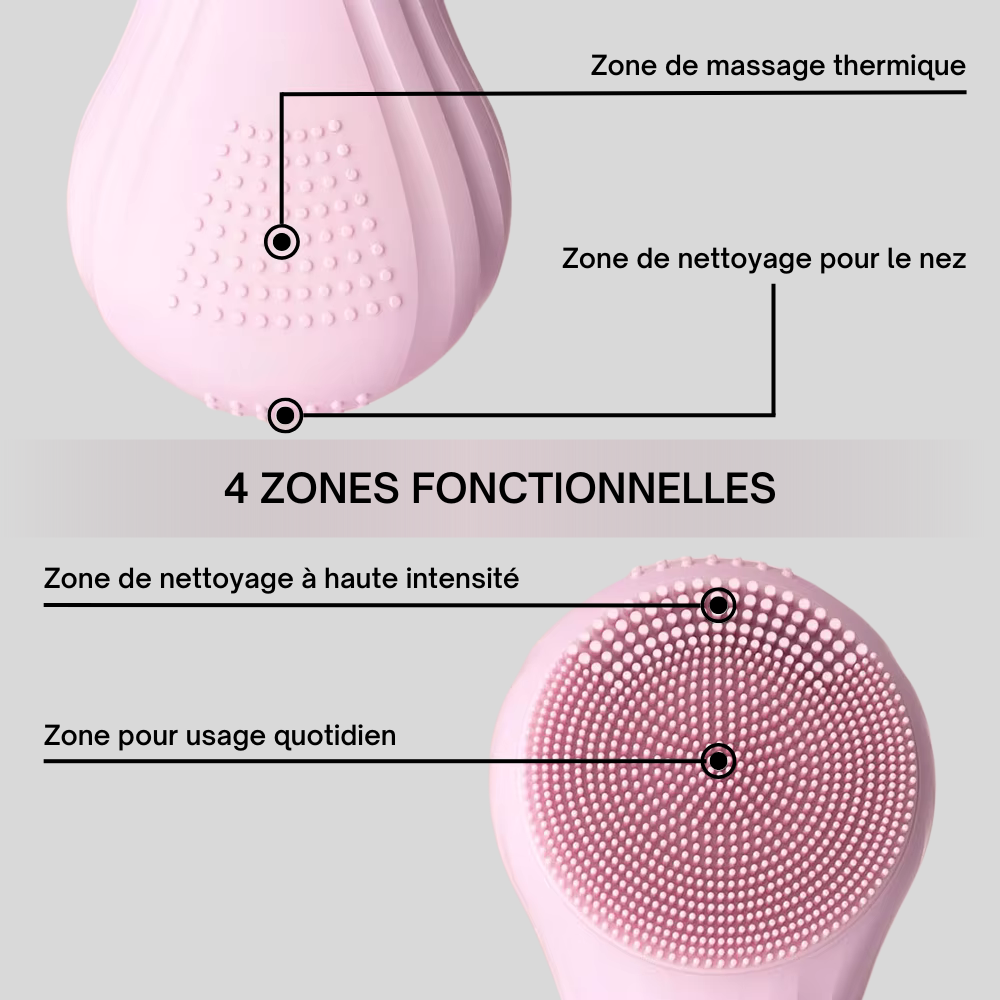 SkinBrush - Brosse Nettoyante Visage
